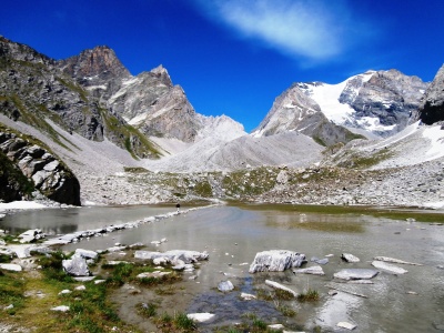 Le lac des vaches en été